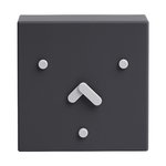Face Clock 2-6-10, black Face Clock 2-6-10, black