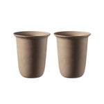 Cups & mugs, V34 Ildpot coffee cup, 2 pcs, Brown