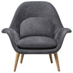 Swoon armchair, Maple 192 - oiled oak Swoon armchair, Maple 192 - oiled oak