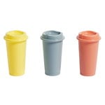 HAY Paquet coffee cups, set of 3, yellow
