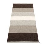 Kim rug, 70 x 160 cm, dark brown
