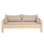 Sofa beds, Kaiku sofa bed, pine - beige Hopper 51, Beige