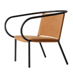 Poltrona Afteroom, pelle cognac Poltrona Afteroom, pelle cognac