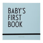 Design Letters Baby's First Book, sininen