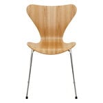 Dining chairs, Series 7 3107 chair, chrome - elm veneer, Brown
