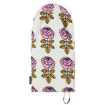 Vihkiruusu oven mitten, off white - pink - dark blue Vihkiruusu oven mitten, off white - pink - dark blue