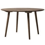 Dining tables, In Between SK4 table 120 cm, smoked oak, Brown