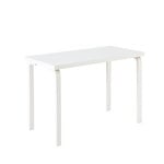 Aalto table 80B, all white Aalto table 80B, all white