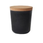 Claro storage jar, L, black Claro storage jar, L, black