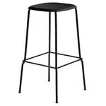 Bar stools & chairs, Soft Edge 80 bar stool 75 cm, black, Black