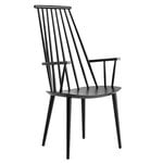 Armchairs & lounge chairs, J110 chair, black, Black