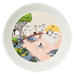 Moomin plate, Evening Swim Moomin plate, Evening Swim