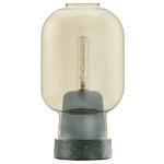 Amp table lamp, gold - green