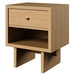 Side & end tables, Private side table, light stained oak, Natural