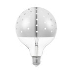 Tivoli Dot LED bulb E27 3W, silver