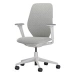 Office chairs, ACX Soft task chair, soft grey - stone grey, Gray