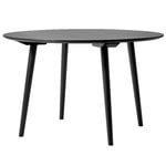 Dining tables, In Between SK4 table 120 cm, black oak, Black