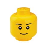 Säilyttimet, Lego Storage Head säilytysrasia, S, Poika, Keltainen