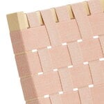 Artek Replacement webbing, 50 mm, natural - red