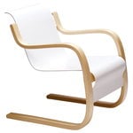Armchairs & lounge chairs, Aalto armchair 42 "Small Paimio", white, White