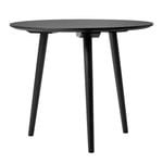 Dining tables, In Between SK3 table 90 cm, black oak, Black