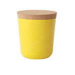 Claro storage jar, L, lemon Claro storage jar, L, lemon