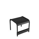 Fermob Luxembourg table / footrest, liquorice