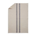 Asciugamano Stripes 50 x 100 cm, crema / blu scuro Asciugamano Stripes 50 x 100 cm, crema / blu scuro