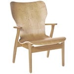 Armchairs & lounge chairs, Domus lounge chair, lacquered birch, Natural