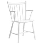 Ruokapöydän tuolit, J42 tuoli, valkoinen, Valkoinen