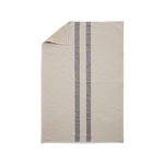 Asciugamano Stripes 40 x 60 cm, crema / blu scuro Asciugamano Stripes 40 x 60 cm, crema / blu scuro