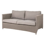 Cane-line Diamond 2-sits soffa, taupe