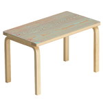 Aalto bench 153B ColoRing, red - turquoise Aalto bench 153B ColoRing, red - turquoise