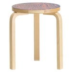 Aalto stool 60 ColoRing, pink - purple Aalto stool 60 ColoRing, pink - purple