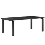 Aalto table 86A, all black Aalto table 86A, all black