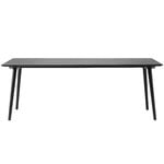 Dining tables, In Between SK5 table 90x200 cm, black oak, Black