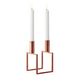 Line candleholder, copper Line candleholder, copper