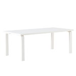 Aalto table 86, all white Aalto table 86, all white