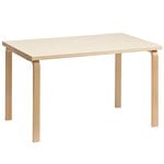 Dining tables, Aalto table 81B, birch, Natural