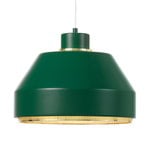 AMA 500 pendant, dark green - brass AMA 500 pendant, dark green - brass