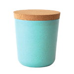 Claro storage jar, XL, lagoon Claro storage jar, XL, lagoon