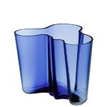 Finland 100 Aalto vase, 160 mm, ultramarine Finland 100 Aalto vase, 160 mm, ultramarine