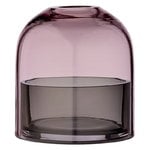 Tota tealight lantern, rose - black