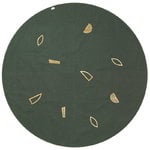 Christmas tree blanket, green Christmas tree blanket, green