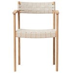 Dining chairs, Motif armchair, white oiled oak, Natural