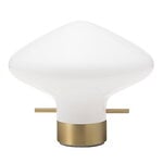 Table lamps, Repose table lamp 175, opal - brass, White