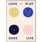 Poster Four Feelings, 50 x 70 cm Poster Four Feelings, 50 x 70 cm