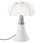 Lighting, Pipistrello Medium table lamp, dimmable, white, White
