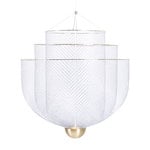 Pendant lamps, Meshmatics chandelier, small, White