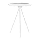 Side & end tables, Key side table, white, White